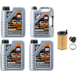 KIT-121324-08 7-Piece Kit Synthetic Motor Oil, 7-Piece Kit, Includes (4) Motor Oil, (1) Oil Drain Plug, (1) Oil Filter and (1) Oil Drain Plug Gasket