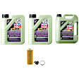KIT-121324-17 6-Piece Kit Full Synthetic Motor Oil, 6-Piece Kit, Includes (3) Motor Oil, (1) Oil Drain Plug, (1) Oil Filter and (1) Oil Drain Plug Gasket