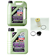 KIT-121324-20 5-Piece Kit Full Synthetic Motor Oil, 5-Piece Kit, Includes (2) Motor Oil, (1) Oil Drain Plug, (1) Oil Filter and (1) Oil Drain Plug Gasket
