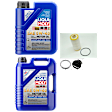 KIT-121324-21 5-Piece Kit Synthetic Motor Oil, 5-Piece Kit, Includes (2) Motor Oil, (1) Oil Drain Plug, (1) Oil Filter and (1) Oil Drain Plug Gasket