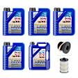 KIT-121324-23 7-Piece Kit Synthetic Motor Oil, 7-Piece Kit, Includes (5) Motor Oil, (1) Oil Drain Plug and (1) Oil Filter