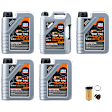 KIT-121324-30 8-Piece Kit Synthetic Motor Oil, 8-Piece Kit, Includes (5) Motor Oil, (1) Oil Drain Plug, (1) Oil Filter and (1) Oil Drain Plug Gasket