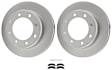KIT-121325-AE115 Front Brake Disc and Pad Kit, G-Coated, Plain Surface, 8 Lugs, 330.96 mm, Semi-metallic, 4WD