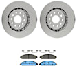 KIT-121325-AE131 Front Brake Disc and Pad Kit, G-Coated, Plain Surface, 5 Lugs, 314.96 mm, Ceramic
