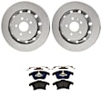 KIT-121325-AE138 Front Brake Disc and Pad Kit, G-Coated, Plain Surface, 5 Lugs, 352.04 mm, Semi-metallic