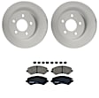 KIT-121325-AE147 Front Brake Disc and Pad Kit, G-Coated, Plain Surface, 5 Lugs, 288.04 mm, Ceramic