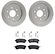 KIT-121325-AE175 Rear Brake Disc and Pad Kit, G-Coated, Plain Surface, 6 Lugs, 320.04 mm, Ceramic