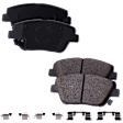 Front Brake Kit With Calipers, G-Coated, Plain Surface, 5 Lugs, 320.04 mm, Ceramic, FWD