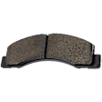Front Brake Disc and Pad Kit, G-Coated, Plain Surface, 8 Lugs, 330.96 mm, Semi-metallic, 4WD