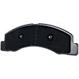 Front Brake Disc and Pad Kit, G-Coated, Plain Surface, 8 Lugs, 330.96 mm, Semi-metallic, 4WD