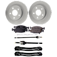 Front, Driver and Passenger Side Axle Assembly - 7-Piece Kit 4WD