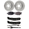 Front, Driver and Passenger Side Axle Assembly - 7-Piece Kit 4WD