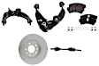 Front, Driver and Passenger Side Axle Assembly - 7-Piece Kit, 2.5L, 4Cyl