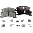 Front Brake Disc and Pad Kit, G-Coated, Plain Surface, 5 Lugs, 305.05 mm, Ceramic