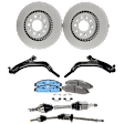 Front, Driver and Passenger Side Axle Assembly - 7-Piece Kit FWD, 3.5L, 6Cyl