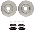 KIT-121325-AE339 Front Brake Disc and Pad Kit, G-Coated, Plain Surface, 5 Lugs, 320.04 mm, Ceramic