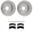 KIT-121325-AE342 Front Brake Disc and Pad Kit, G-Coated, Plain Surface, 5 Lugs, 305.05 mm, Ceramic