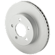 Front Brake Disc and Pad Kit, G-Coated, Plain Surface, 5 Lugs, 288.04 mm, Ceramic