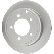 Brake Disc and Pad Kit, G-Coated, Plain Surface, 5 Lugs, 262.13 mm, Ceramic