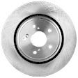 2-Wheel Set Front Brake Kit With Calipers, Plain Surface 5 Lugs 320 mm Organic, Includes (2) Caliper, (2) Disc, and (1) Pad Set