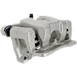 2-Wheel Set Rear Brake Kit With Calipers, Cross-drilled and Slotted 5 Lugs 312.93 mm Ceramic, Includes (2) Brake Caliper, (2) Brake Disc, and (1) Brake Pad Set