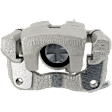 2-Wheel Set Rear Brake Kit With Calipers, Plain Surface 5 Lugs 259.59 mm Ceramic FWD, Includes (2) Brake Caliper, (2) Brake Disc and (1) Brake Pad Set