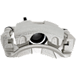 2-Wheel Set Front Brake Kit With Calipers, Plain Surface 4 Lugs 256.03 mm Ceramic FWD, Includes (2) Brake Caliper, (2) Brake Disc and (1) Brake Pad Set