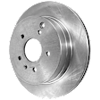 2-Wheel Set Rear Brake Kit With Calipers, Plain Surface 5 Lugs 303.02 mm Ceramic, Includes (2) Brake Caliper, (2) Brake Disc and (1) Brake Pad Set