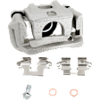 2-Wheel Set Rear Brake Kit With Calipers, Plain Surface 5 Lugs 288.04 mm Ceramic, Includes (2) Brake Caliper, (2) Brake Disc and (1) Brake Pad Set