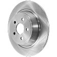 2-Wheel Set Rear Brake Kit With Calipers, Plain Surface 5 Lugs 314.96 mm Ceramic, Includes (2) Brake Caliper, (1) Brake Pad Set and (2) Brake Disc