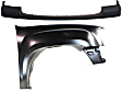 2-Piece Kit, Front, Passenger Side Fender, Includes (1) Bumper Cover and (1) Fender