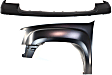 2-Piece Kit, Front, Driver Side Fender, CAPA Certified, Includes (1) Bumper Cover and (1) Fender