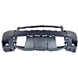 4-Piece Kit Front Primed Bumper Cover, Sport Utility, Includes (2) Bumper Cover, (1) Bumper Grille, and (1) Grille