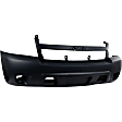 2013 Chevrolet Suburban 1500 - 3-Piece Kit Front Primed Bumper Cover,  For Models Without Off Road Package (Round Fog Lights), Sport Utility,  Includes (1) Bumper Cover, (1) Bumper Grille, and (1) Grille