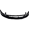 2013 Chevrolet Suburban 1500 - 3-Piece Kit Front Primed Bumper Cover,  For Models Without Off Road Package (Round Fog Lights), Sport Utility,  Includes (1) Bumper Cover, (1) Bumper Grille, and (1) Grille