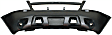 2014 Chevrolet Tahoe - 3-Piece Kit Front Primed Bumper Cover,  For Models Without Off Road Package, Sport Utility,  Includes (1) Bumper Cover, (1) Bumper Grille, and (1) Grille
