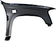 2009 Chevrolet Colorado - 3-Piece Kit Front, Driver and Passenger Side Fender, Non-Xtreme Models, For Models Without Sport Package,  Includes (1) Bumper Cover and (2) Fender