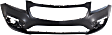 2-Piece Kit, Front Primed Bumper Cover, Includes (1) Bumper Cover and (1) Fender