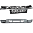 2-Piece Kit, Grille Textured Gray, Non-Xtreme Models, For Models Without Sport Package, Includes (1) Bumper Cover and (1) Grille