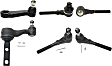 6-Piece Kit Front Suspension Kit, Includes (4) Tie Rod End, (1) Idler Arm and (1) Pitman Arm