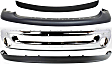 2002-2005 Dodge Ram 1500 - 4-Piece Kit, Front Bumper, Chrome, Includes (1) Bumper, (1) Bumper Trim, and (2) Valance