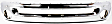 2002-2005 Dodge Ram 1500 - 4-Piece Kit, Front Bumper, Chrome, Includes (1) Bumper, (1) Bumper Trim, and (2) Valance