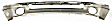 2002-2005 Dodge Ram 1500 - 4-Piece Kit, Front Bumper, Chrome, Includes (1) Bumper, (1) Bumper Trim, and (2) Valance