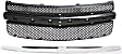 2-Piece Kit Grille Trim, Center, Chrome, Includes (1) Grille Assembly and (1) Grille Trim