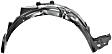 3-Piece Kit, Front, Driver and Passenger Side Fender Liner, Includes (1) Engine Splash Shield and (2) Fender Liner