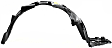 3-Piece Kit, Front, Driver and Passenger Side Fender Liner, Includes (1) Engine Splash Shield and (2) Fender Liner