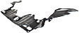 3-Piece Kit, Front, Driver and Passenger Side Fender Liner, Includes (1) Engine Splash Shield and (2) Fender Liner