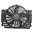 3-Piece Kit OE Replacement A/C Condenser Fan, Single fan, Includes (1) Coolant Reservoir, (1) Cooling Fan Assembly and (1) Radiator