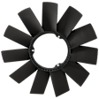 3-Piece Kit Fan Clutch, Standard thermal, Includes (1) Fan Clutch, (1) Fan Shroud and (1) Fan Blade