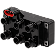 2-Piece Kit Ignition Coil and Spark Plug Kit, 4.2L, 6Cyl, Includes (1) Ignition Coil and (1) Spark Plug Wire